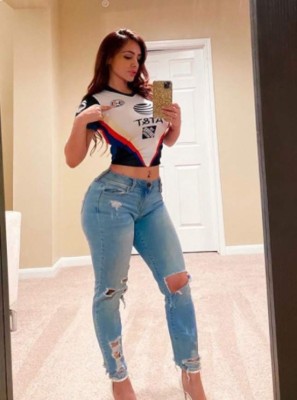 Así es Analy Bazán, la aficionada más linda del Club América que enamora en Estados Unidos