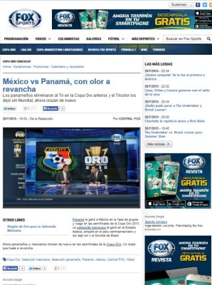 Prensa panameña, atrevida previo a juego contra México