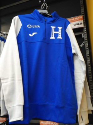 FOTOS: Así se ven las nuevas camisetas de Honduras