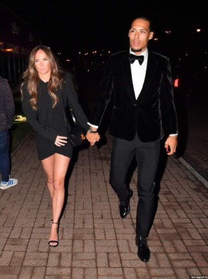 Fotos: Así es la esposa de Van Dijk, la bella holandesa que lo ''amarró'' desde su infancia