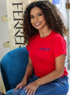 Modelo ceibeña Gabriela Mejía, revela el nombre del futbolista considerado como 'su amor platónico'