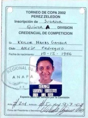 Los recuerdos más humildes de Keylor Navas