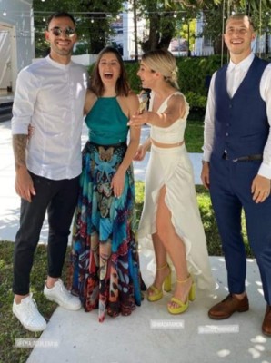 Club América: Así fue la gran boda de Guido Rodríguez con preciosa rubia argentina
