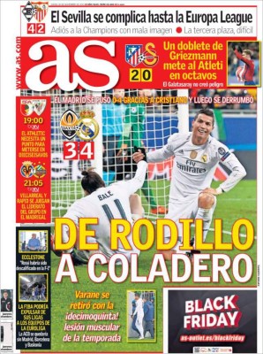 Portadas de los diarios más importantes del mundo deportivo