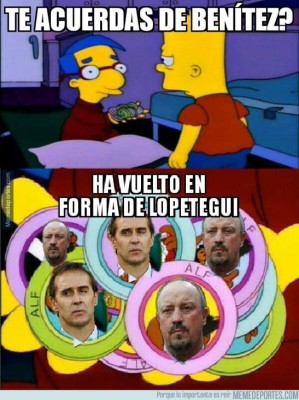 ¡Extrañan a Zidane! Destrozan a Lopetegui y Mourinho en los mejores memes del día