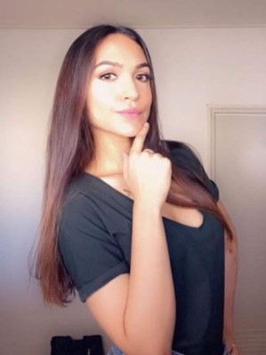 Mariana Espinoza, la dulce compañía y novia del futbolista de Olimpia Rembrandt Flores