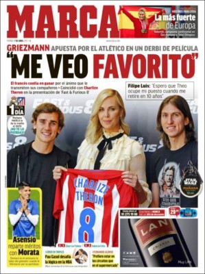Jona Mejía desea volver a la H; Griezmann confía en el Atlético de Madrid.