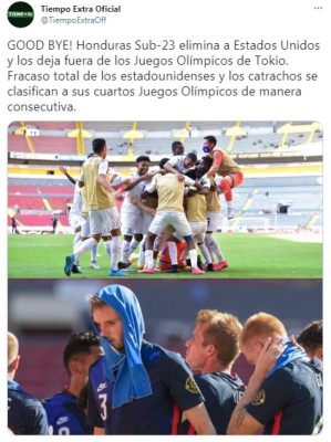 '¡Duele de envidia!', los titulares de los ticos y medios internacionales tras la clasificación de Honduras los Juegos Olímpicos de Tokio 2021&nbsp;&nbsp;&nbsp;