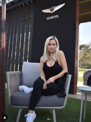 La golfista Paige Spiranac revela que le robaron ''fotos extremadamente sensibles''