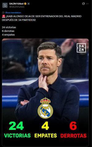 Jugaba como si fuera Getafe, Mutuo acuerdo: lo que dice la prensa tras el despido de Xabi Alonso del Real Madrid