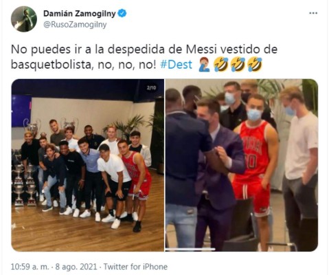 ¿Se equivocó de despedida? Tunden a jugador del Barcelona por su polémico look en el adiós de Messi