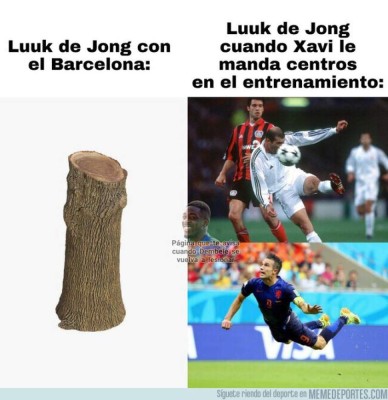 Xavi Hernández y sus duras normas en el Barcelona son protagonistas de los memes