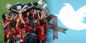 Jugadores de España y otros países lamentaron la muerte de Luis Aragonés.