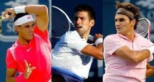 Nadal, Djokovic y Federer son tres de los favoritos a llevarse el título en Australia.