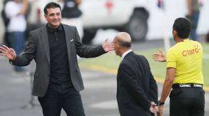 Diego Vázquez se hizo responsable de esta eliminación del Motagua.