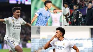 El delantero del Real Madrid Castilla se estrenó goleando este sábado en Liga con el Madrid en el Santiago Bernabéu siendo protagonista, pero ¿Quién es Álvaro Rodríguez?