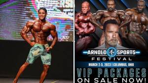 Andrés Ramos , el atleta de fisicoculturismo que representará a Honduras en el evento Arnold Classic Amateur Festival