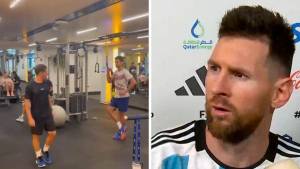 “¿Qué mirá’ bobo? Anda pa’ allá bobo, anda pa’ allá”: El tenista Novak Djokovic imita la icónica frase de Messi