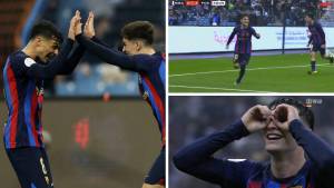¡Se juntaron los Golden Boys! Pedri anota el tercero para el Barcelona ante Real Madrid; Gavi el mejor de la cancha