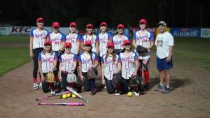 Miembras del equipo de Rangers en San Pedro Sula. Foto: Mauricio Ayala.