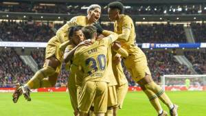 El Barcelona ahora suma 41 puntos en la clasificación gracias a su triunfo sobre el Atlético de Madrid.