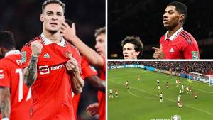 Antony y Marcus Rashford fueron los encargados de darle la victoria al Manchester United.