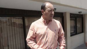 Osman Madrid acudió a Fenafuth para que intervenga en la polémica con Liga Nacional.