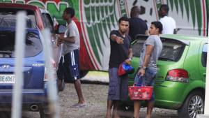 Los jugadores de Marathón se presentaron a la sede, pero al ver que no les habían cancelado, decidieron no entrenar.