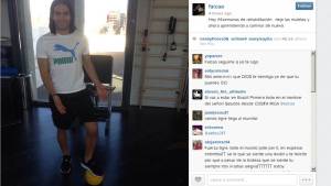 El colombiano Radamel Falcao mostró esta fotografía en su Instagram.