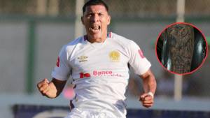 ¡Un amor hacia el Olimpia! Kevin López sorprende a los hinchas blancos tras tatuarse un León en su brazo