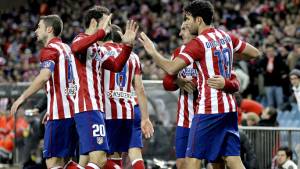 Diego Costa anotó doblete en el triunfo del Atlético de Madrid. (Foto: AFP)