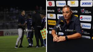 Tota Medina no le respondió ninguna pregunta a los periodistas y mostró su molestia con Armando Castro