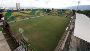 Vista del estadio Morazán de San Pedro Sula, Honduras.
