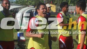 El volante hondureño del Real Sociedad de Honduras, Julio César Rambo de León, quien debutó anotando un golazo ante el Victoria.