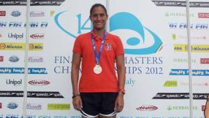 Ana Joselina Fortín volvió a dar otra medalla a Honduras en Roma.