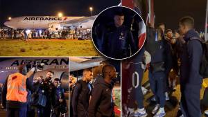 El combinado francés ya está en casa después de llevarse el trago amargo de caer ante la Albiceleste por el título del Mundial.