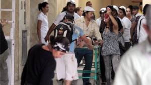 En el atentado a seguidores del Motagua resultaron entre los heridos 10 niños.