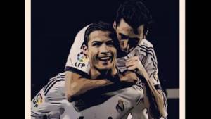 Esta es la imagen que Álvaro Arbeloa colgó en su cuenta de facebook para elogiar a su compañero Cristiano Ronaldo.