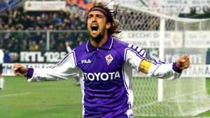 Batistuta fue goleador en el Inter y Roma, pero sus mejores tiempos fueron en la Fiorentina.