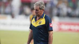 Mario Zanabria se fue goleado a manos del Olimpia.