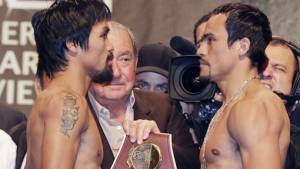 Las apuestan dan como favoritos a Pacquiao, pero el que vaya con Márquez puede ganar más dinero.