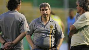 Mario Verdial, fue el presidente del Real España, que los acompañó a La Ceiba.