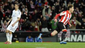 Athletic Bilbao impidió que el Real Madrid se colocara en el segundo puesto. (Foto: AFP)