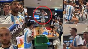 La descontrolada fiesta de Argentina en el vestuario tras ganar el Mundial de Qatar: ‘‘Un minuto de silencio para Mbappé que está muerto...’’