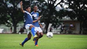 Anthony Lozano y Jerry Bengtson, delanteros de la Selección de Honduras.