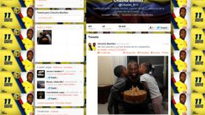 El último tuit de Benítez fue en su cumpleaños con sus mellizos.