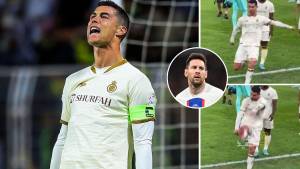 ¡Viral! Los hinchas le cantan “Messi, Messi”y Cristiano Ronaldo explota haciendo un nuevo berrinche dentro del campo