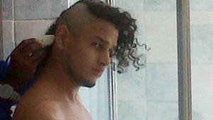 Luis Lobo era uno de los que más largo tenía su cabello.