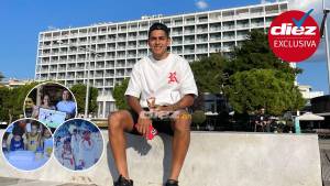 El jugador hondureño Luis Palma de vender verduras a brillar con el Aris FC de Grecia.