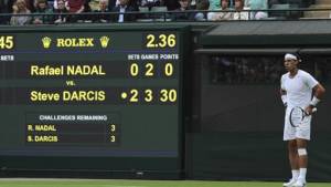 El español Rafael Nadal rehusó hoy poner como 'excusa' su lesión tras caer en Wimbledon.